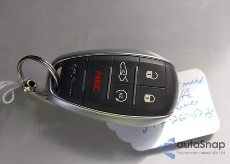 2022 Alfa Romeo Stelvio Veloce Ti Awd из США, поврежденный, VIN ZASPAKBN0N7D25107